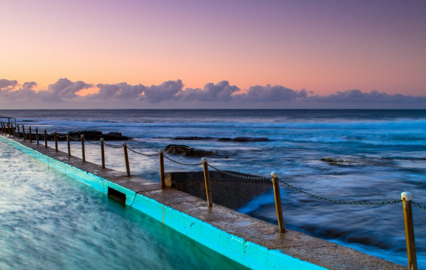 Narrabean tidal pool is another one of the top spots to watch the sunrise in Sydney
