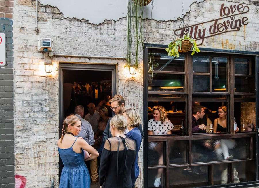 Sustainable living in your city: Sydney wine bars, Love Tilly Devine